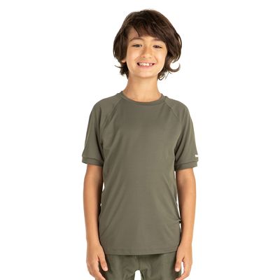 Camiseta Infantil Masculina Manga Curta UV Mangue
