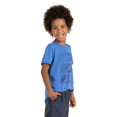 Camiseta Infantil Masculina Thermodry Barco