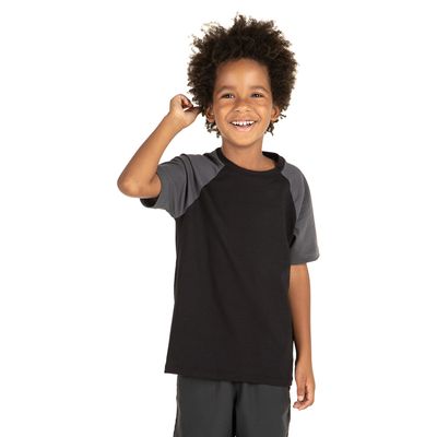 Camiseta Infantil Masculina Bicolor