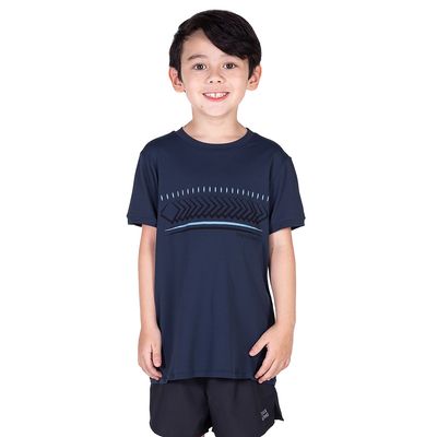 Camiseta masculina infantil manga curta thermodry losangos