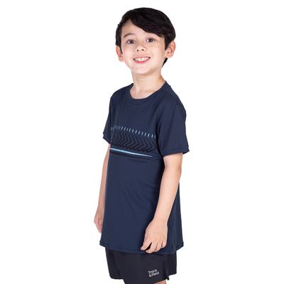 Camiseta masculina infantil manga curta thermodry losangos