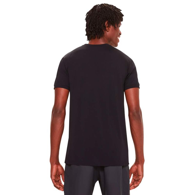 Camiseta-masculina-manga-curta-thermodry-trama-preta-costas