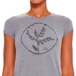 camiseta-feminina-thermodry-mescla-cinza-detalhe