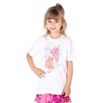 Camiseta-feminina-infantil-manga-curta-thermodry-flor-frente