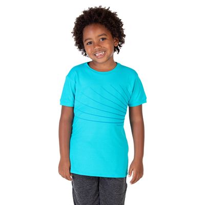 Camiseta masculina infantil manga curta thermodry asa