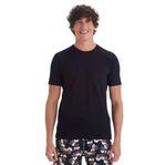 camiseta-masculina-manga-curta-beach-preta-frente