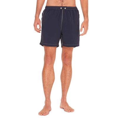 Shorts masculino beach recorte azul noturno