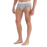 cueca-slip-masculina-de-algodao-mescla-cinza-lado