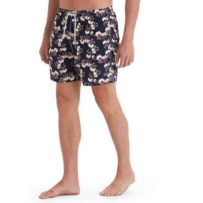 Shorts masculino médio estampado beach