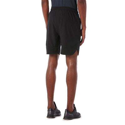 Shorts masculino longo recortado preto