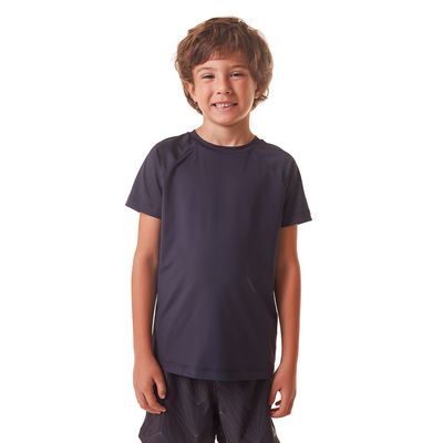 Camiseta masculina infantil manga curta conexão