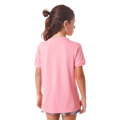 Camiseta feminina infantil  manga curta themordy linhas
