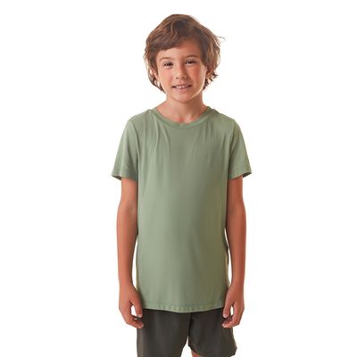 Camiseta masculina infantil manga curta sinergia
