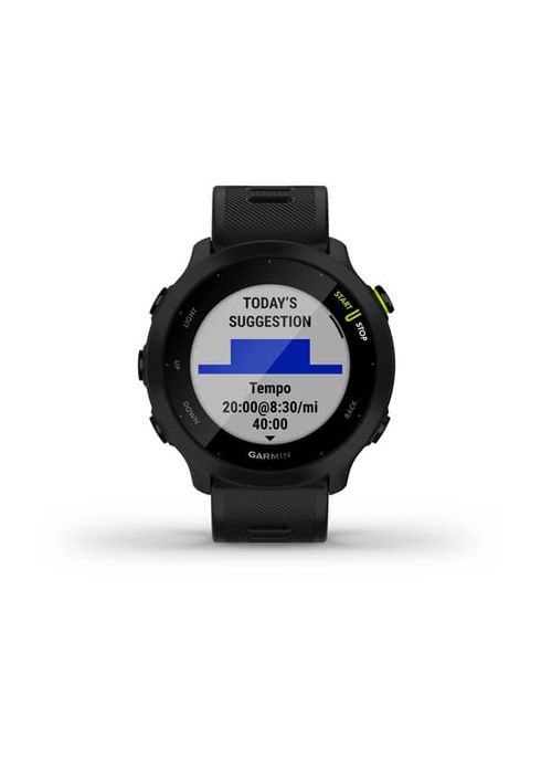 Relógio Garmin Forerunner 55 com Monitor Cardíaco de Pulso e GPS