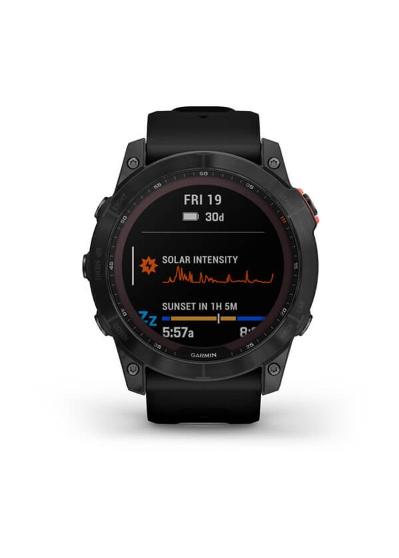 Rel gio Smartwatch Garmin F nix 7X Solar TFMall Track Field