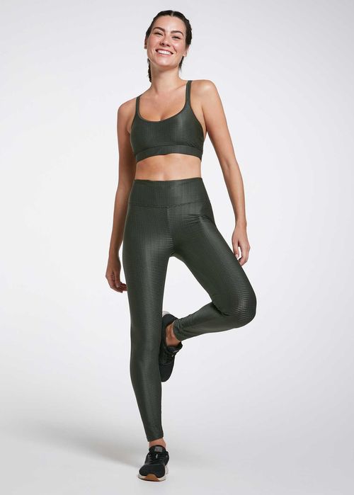Calça Legging Feminina Textura