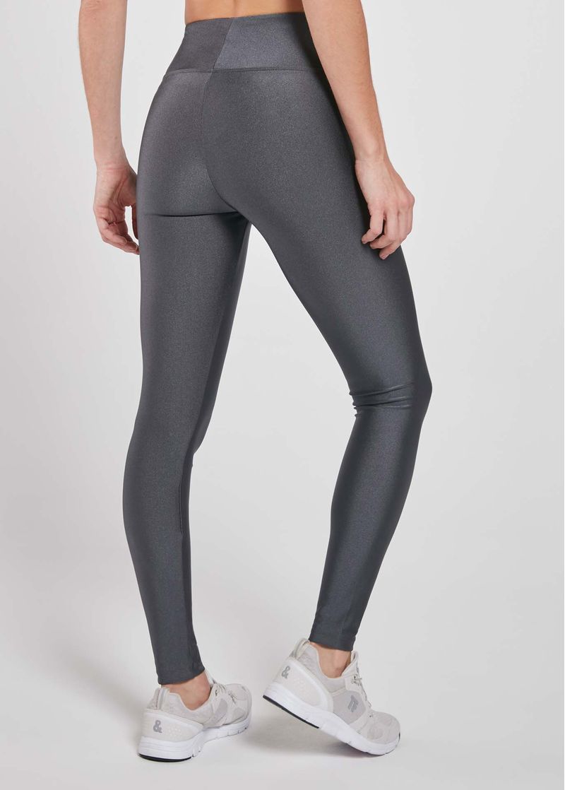 Calca legging feminina basica chumbo track field
