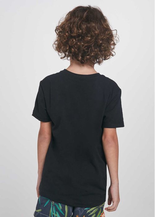 Camiseta Infantil Masculina Flor