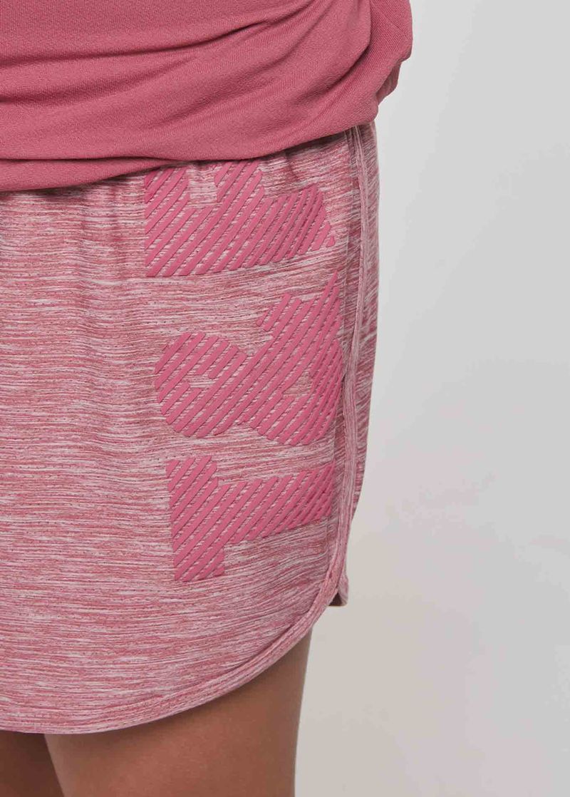 shorts_feminino_infantil_logo_mescla_lirio_para_crianca_detalhe