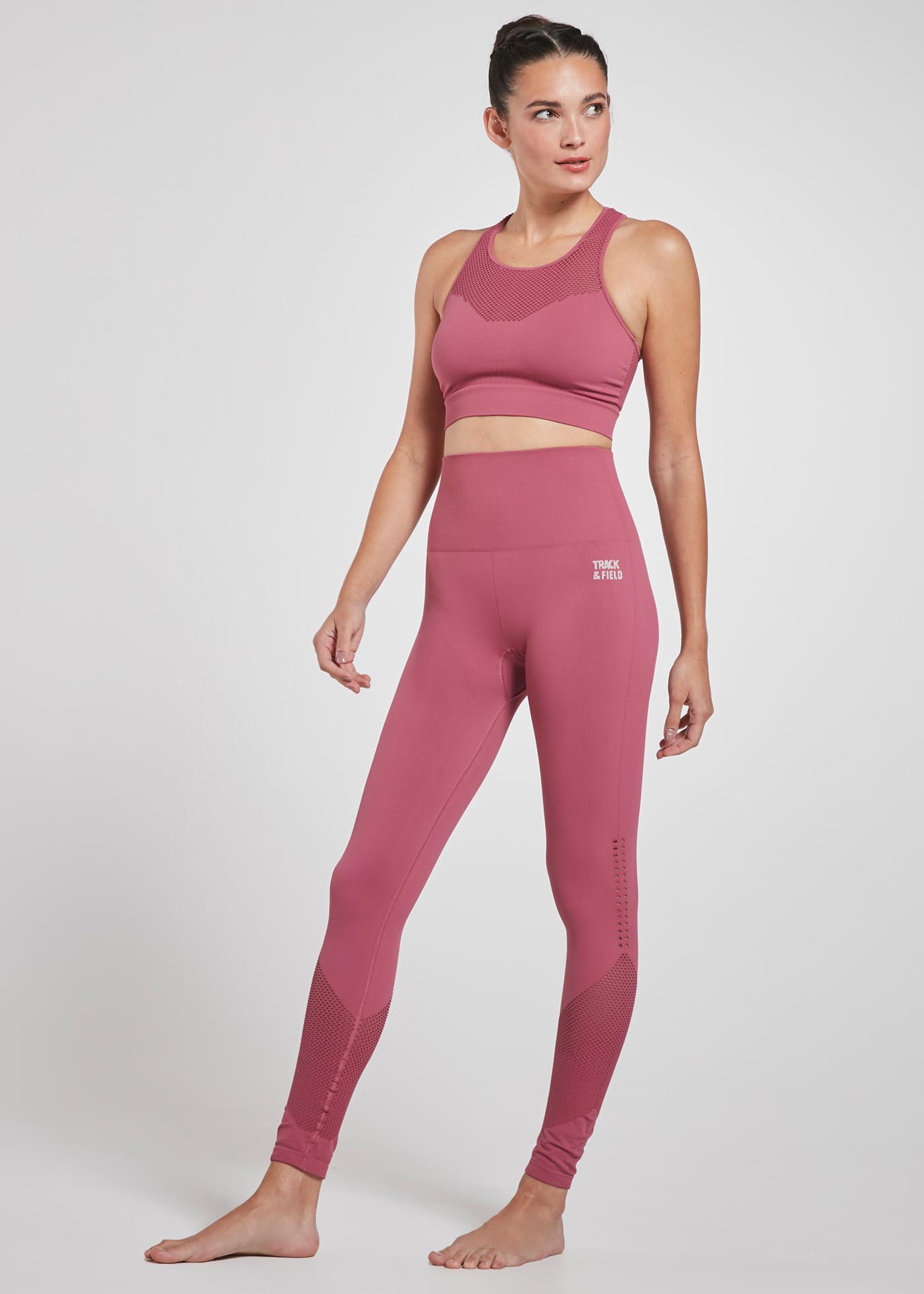 Calça legging feminina skin mesh lirio ideal para yoga e treinos