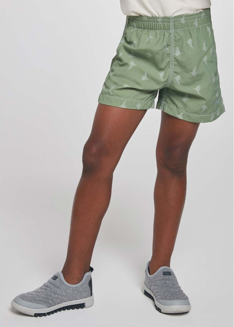 shorts_masculino_infantil_estampado_beach_araras_para_praia_frente