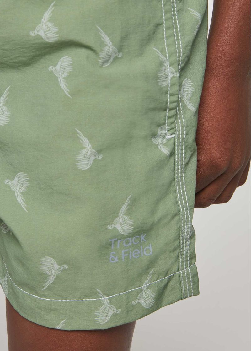 shorts_masculino_infantil_estampado_beach_araras_para_praia_detalhe