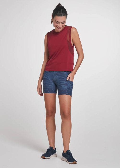 Bermuda Feminina Slim Grafismo