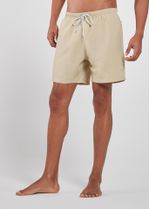 shorts_masculina_beach_recorte_khaki_para_praia_frente