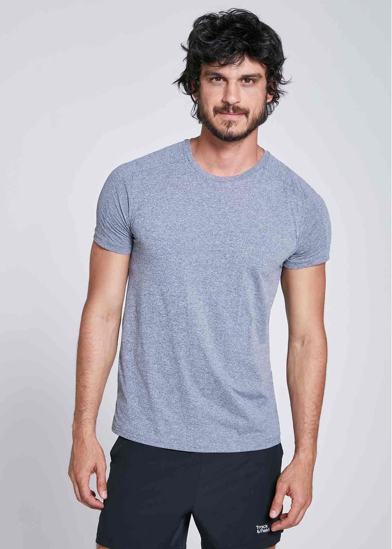 camiseta_masculina_manga_curta_slim_mescla_claro_para_treinar_frente