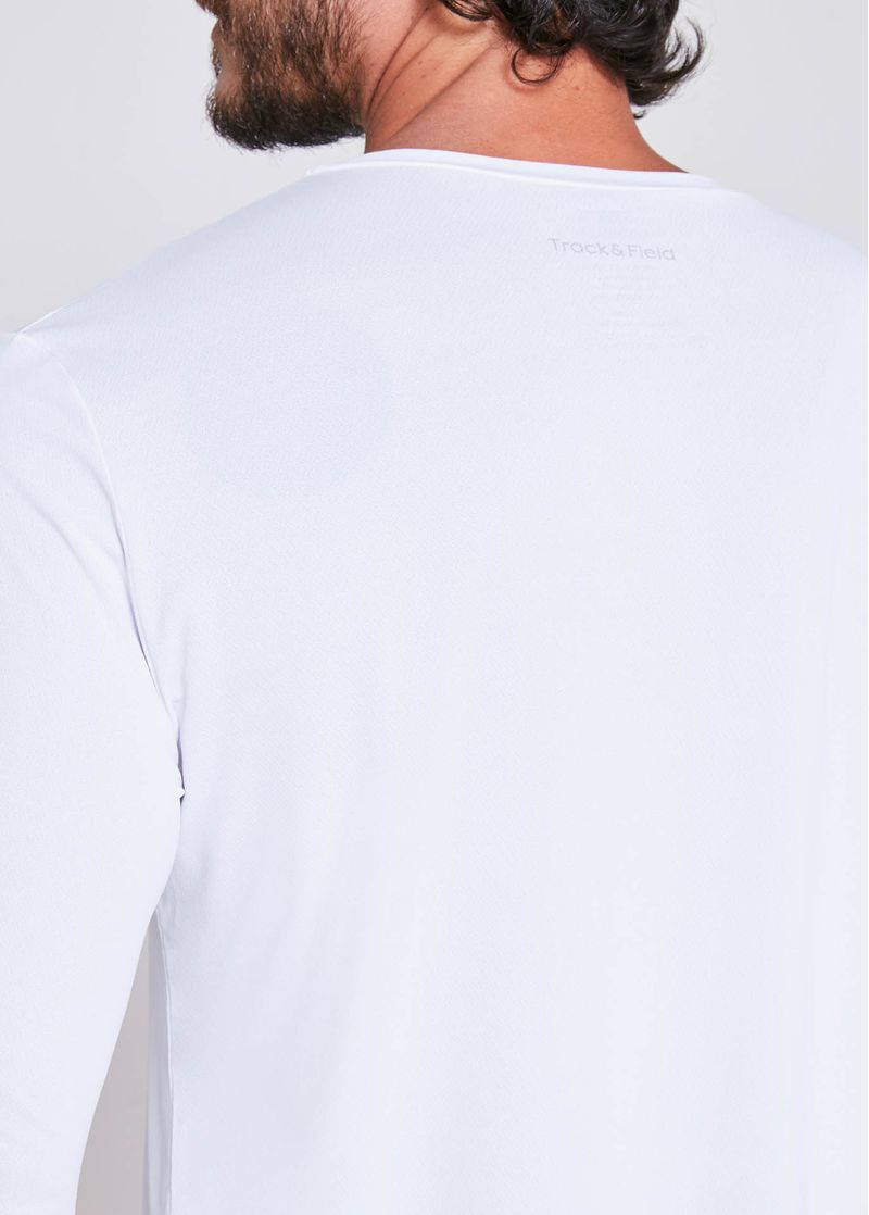 camiseta_masculina_manga_longa_antiviral_branca_para_correr_detalhe