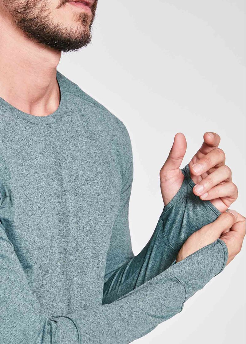 camiseta-masculina-manga-longa-slim-mescla-cactu-detalhe