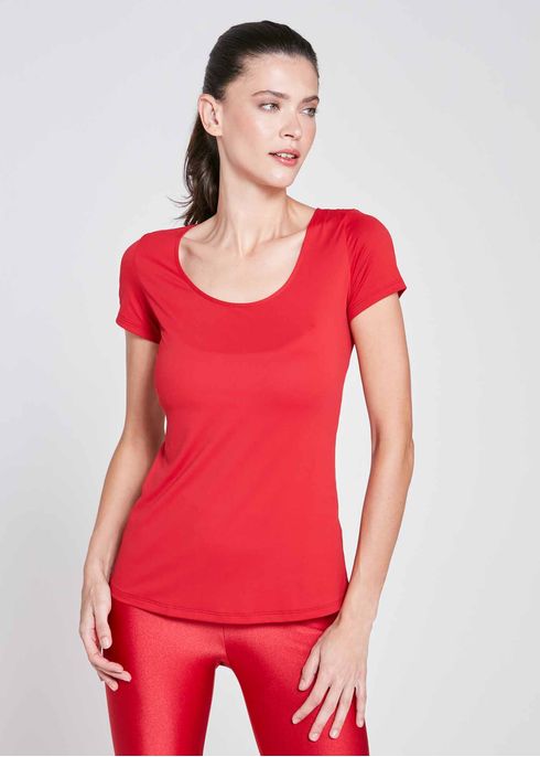 Camiseta Feminina Manga Curta Thermodry Gota