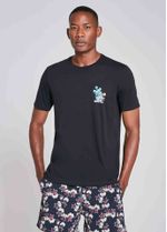 camiseta_masculina_manga_curta_coolcoton_coqueiro_preta_para_praia_frente