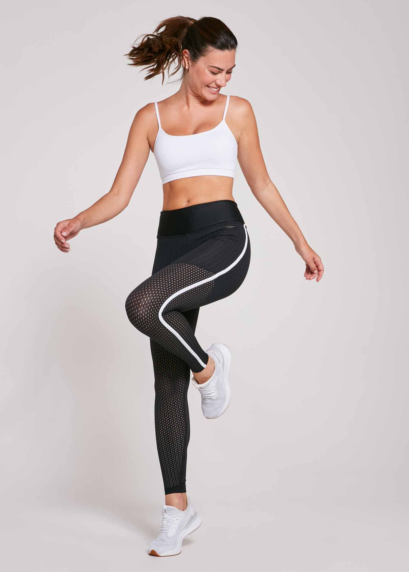 Calça Legging Degradê Suplex Estampada Fitness Feminina - Lot Fitness