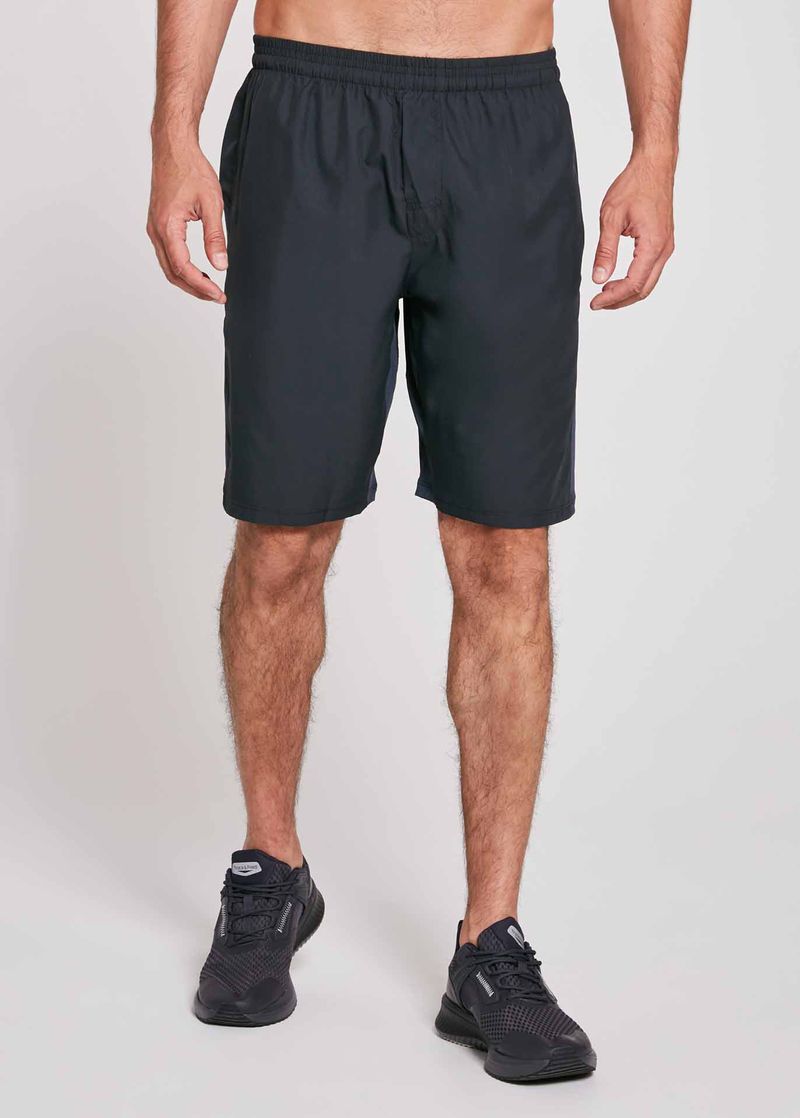 shorts-basico-masculino-longo-bicolor-preto-frente