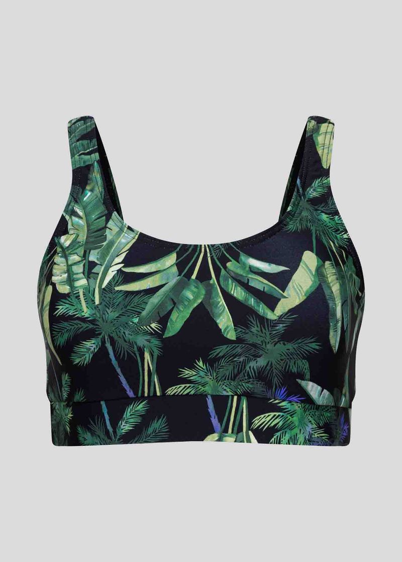 top-biquini-surf-flora-verde