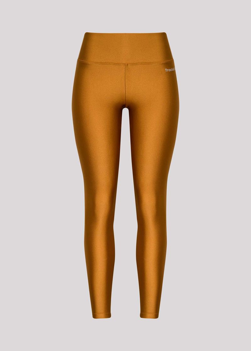 Calça Legging Feminina Básica Caramelo-marrom Roupas Femininas com