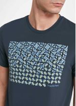 camiseta-masculina-manga-curta-moisaico-azul-noturno-detalhe