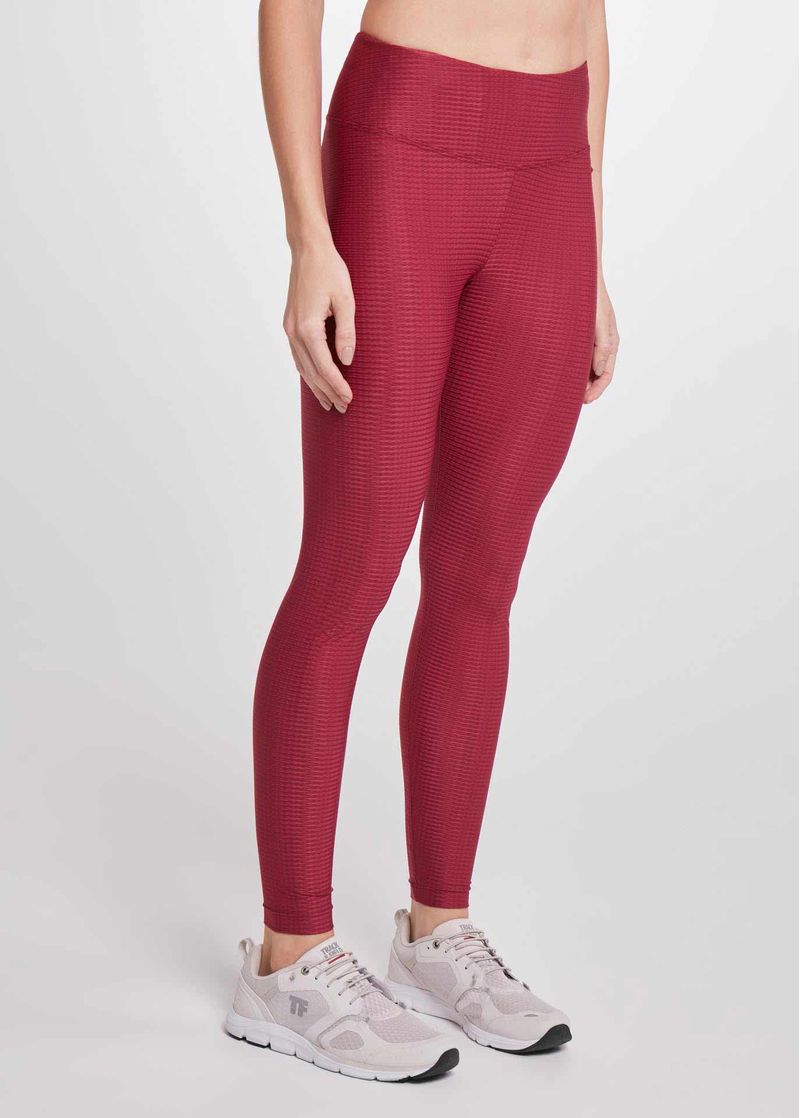 calca legging feminina textura framboesa roxa estilo para seus