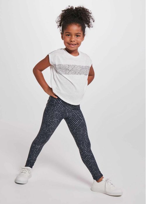 Calça Legging Infantil Feminina Expressão
