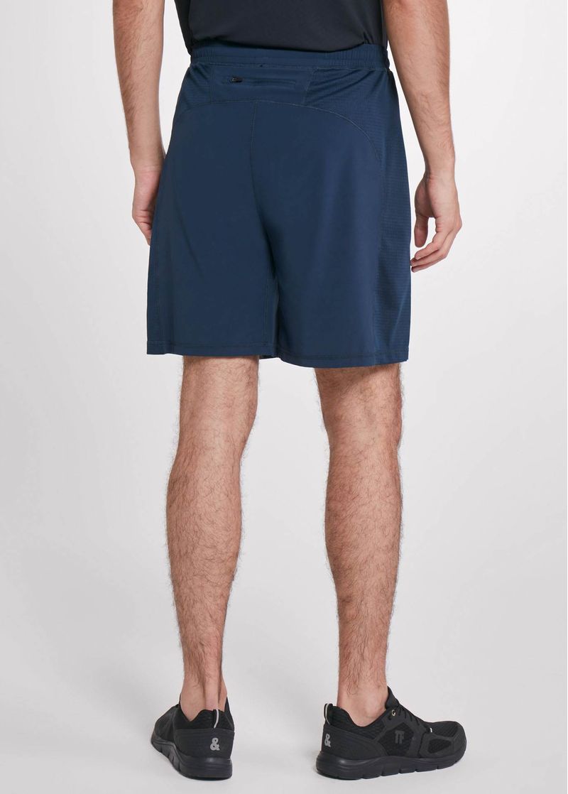shorts_masculino_longo_stretch_azul_noturno_para_treinar_costas