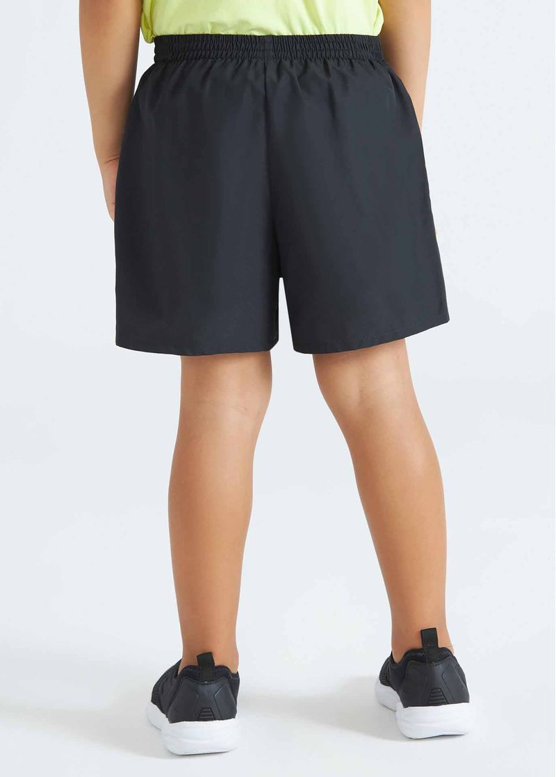 shorts_infantil_masculino_longo_preto_costas