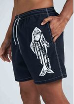shorts_beach_masculino_azul_noturno_peixes_detalhe