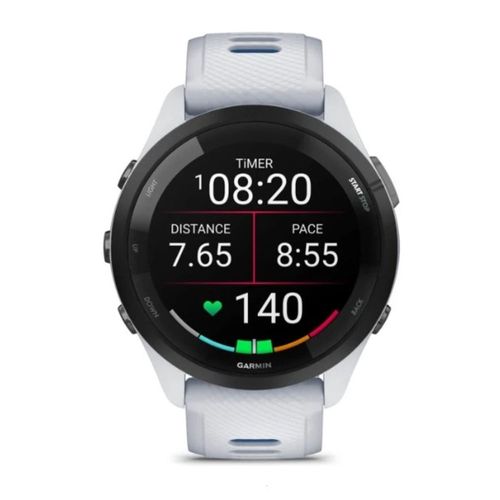 Relógio Garmin Forerunner 265 com GPS e 8GB para Músicas Offline