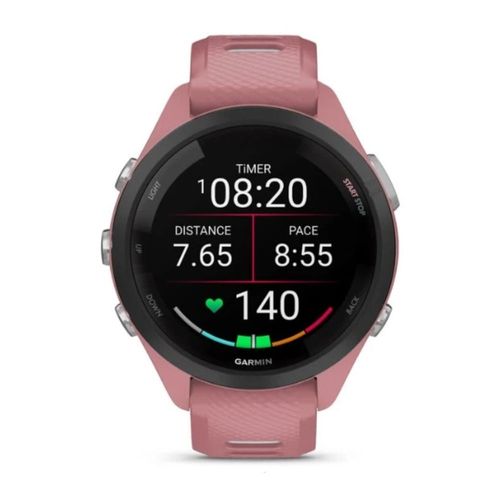 Relógio Garmin Forerunner 265S com GPS e 8GB para Músicas Offline