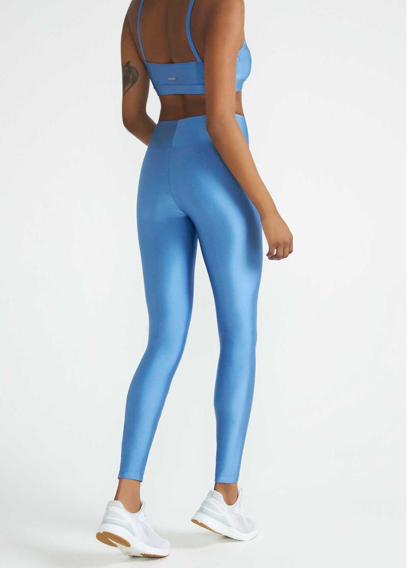 Legging Feminina KVRA Soft Basic Azul