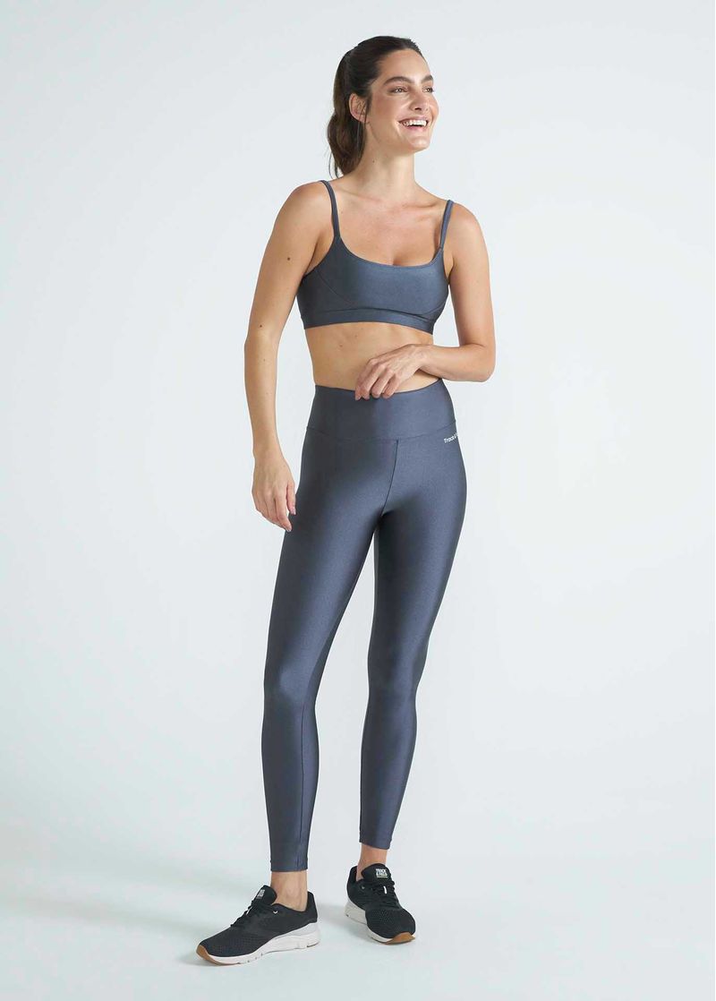 calca legging feminina basica chumbo Track&Field - Track&Field