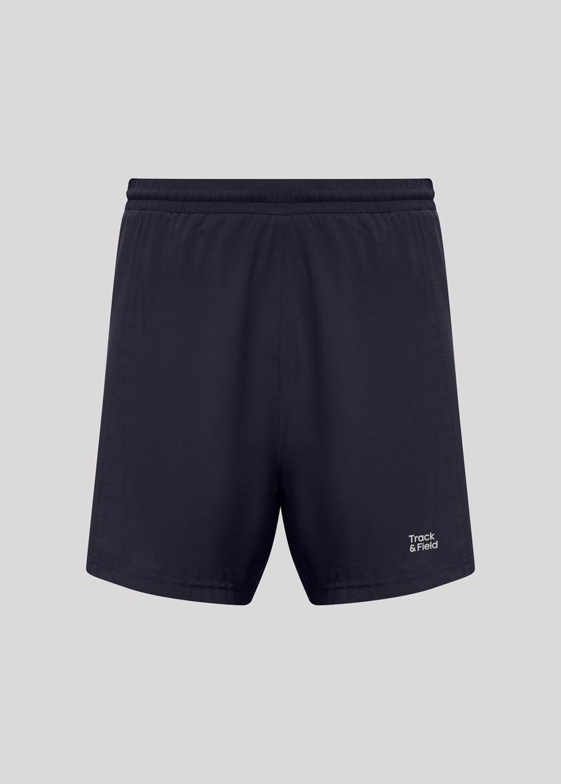 Shorts Curto Laser Preto com bermuda interna de compressão - Roupa Masculina