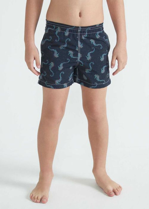 Shorts Infantil Masculino Estampado Beach