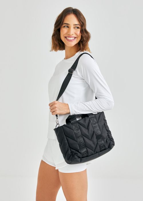 Mini Bolsa Duffel Matelassê